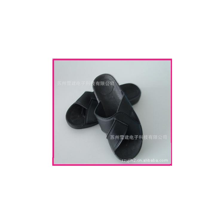 PU交叉防靜電拖鞋防靜電PU涼拖鞋 PU交叉無塵防靜電鞋