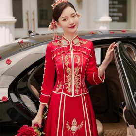 中式婚禮禮服 秀禾服出租 秀禾服租一套價錢