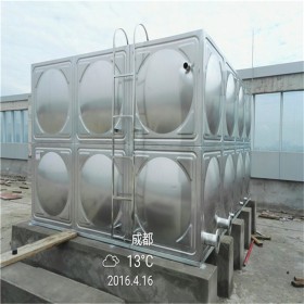廠家直供定制304不銹鋼方形拼裝水箱 供暖水箱 樓頂保溫水箱價(jià)格