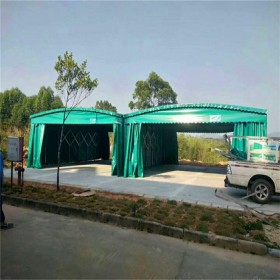 成都推拉移動雨棚 收縮雨棚廠家 遮陽擋雨 價格實惠