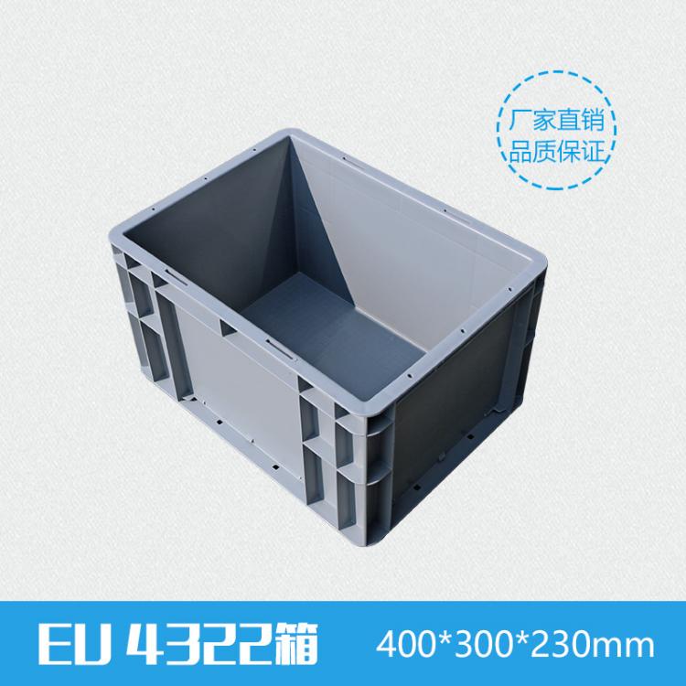 長(zhǎng)方形大號(hào)EU物流箱過(guò)濾工具養(yǎng)龜水箱汽車零配件收納箱塑料周轉(zhuǎn)箱