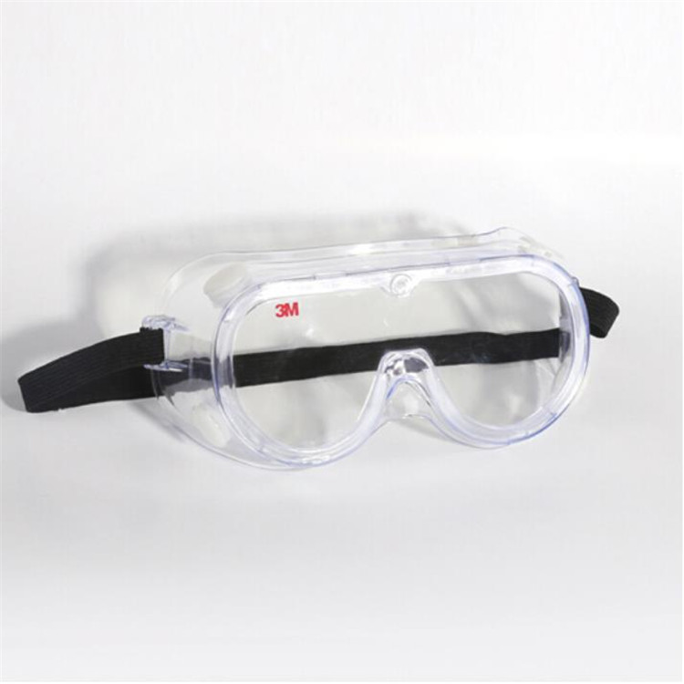 3M1621 護(hù)目鏡聚碳酸酯鏡片 防護(hù)液體噴濺 WP定制 透明均碼