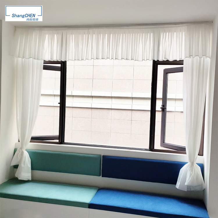 紗簾 成都窗紗窗簾 陽(yáng)臺(tái)海景房 江景房茶樓窗紗 別墅窗簾 廠家直銷(xiāo)