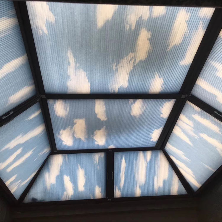 電動(dòng)天棚簾 遮光頂簾 手動(dòng)電動(dòng)天棚簾 辦公室窗簾 窗簾定制 廠(chǎng)家直銷(xiāo)