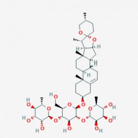 薯蕷皂苷 Dioscin 19057-60-4 C45H72O16