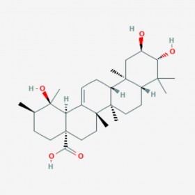 委陵菜酸 Tormentic acid 13850-16-3 C30H48O5