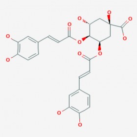 異綠原酸C Isochlorogenic acid C 32451-88-0/57378-72-0 C25H24O12