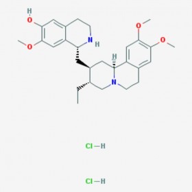鹽酸吐根酚堿 (-)-Cephaeline dihydrochloride 5853-29-2(含兩個(gè)鹽酸）；3738-70-3（含一個(gè)鹽酸） C28H38N2O4.2(ClH)；C28H38N2O4
