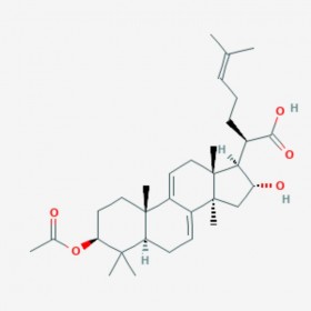 3-O-乙?；?16Α-羥基松苓新酸 3-O-Acetyl-16α-hydroxydehydrotrametenolic acid 168293-14-9 C32H48O5