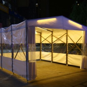 折疊篷房大型戶外篷LED燈帶折疊篷房戶外展覽篷房婚宴篷房定做篷房廠家批發(fā)直銷