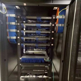 綿陽(yáng)超五類24口非屏蔽配線架 廠家 宇海電信綜合布線 扣鎖式端接