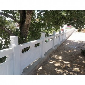 供應(yīng)河道石欄桿 石材雕刻漢白玉欄板 源頭加工定制