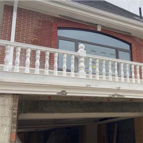 四川別墅陽臺柱 花瓶柱扶手護(hù)欄 漢白玉欄桿 廠家直銷