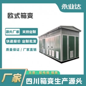 預(yù)裝式箱式變電站 1250kva箱變 廣安成套設(shè)備生產(chǎn)廠家 永業(yè)達(dá)