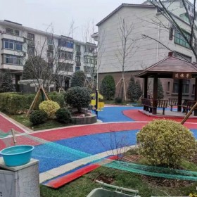 渝中區(qū)彩色透水混凝土 透水地坪粘接料廠家直銷  透水砼顏色料 透水地坪粘接膠 透水地坪報價 城市瀝青改色 c25彩色透水混凝土包工包料