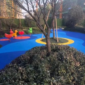 河北石家莊市彩色混凝土透水地坪 透水地坪材料材料上門施工 透水混凝土的做法 彩色透水混凝土需要什么材料