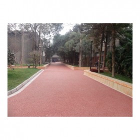 福建三明市彩色混凝土路面   生態(tài)透水混凝土源頭材料廠家  生態(tài)透水砼 【認準豪軒】  透水混凝土材料廠家批發(fā)  免費提供技術指導  送貨到工地