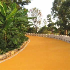 甘牧州彩色透水混凝土地坪  彩色透水混凝土道路 透水混凝土施工價格 彩色透水混凝土材料生產(chǎn)廠家   壓模混凝土材料廠家報價  5公分透水混凝土施工價格