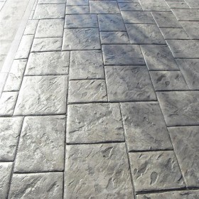 彩色透水混凝土壓膜 藝術壓花地坪材料 水泥壓印  廠家材料批發(fā)