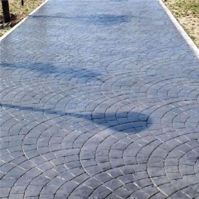 藝術(shù)壓膜地坪材料 水泥壓花地面 壓花地坪 做工精細可訂做