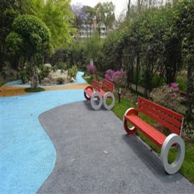 彩色強(qiáng)固透水混凝土 人行道透水混凝土 豪軒地坪 歡迎電話咨詢