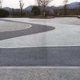 c30彩色透水混凝土 車行彩色透水混凝土 盲道透水混凝土 海綿透水地坪