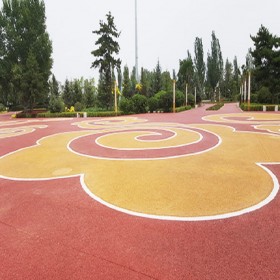 彩色透水地面 透水性混凝土 透水露骨混凝土 報(bào)價(jià)表