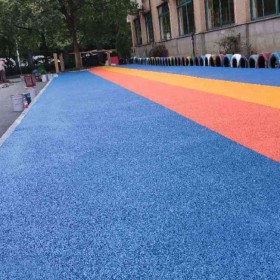 透水混凝土路面 透水地坪混凝土 透水路面 廠家免費輔導(dǎo)