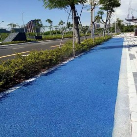 懷化市 花紋景觀彩色混凝土 彩色強(qiáng)固透水混凝土 生態(tài)透水地坪 彩色透水綠道 廠家報價銷售