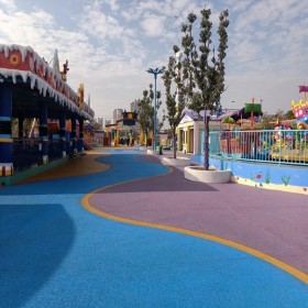 烏魯木齊市 細(xì)粒式彩色混凝土 操場彩色混凝土顆粒 透水混凝土增強(qiáng)劑 廠家報(bào)價(jià)