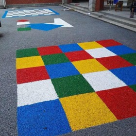 可克達(dá)拉市 透水藝術(shù)地坪 綠色透水混凝土 透水砼顏料 詢價(jià)