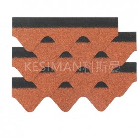 輕鋼別墅屋面瓦 波紋型多彩瓦 瀝青瓦 陽光橙 涼亭 陽光棚 彩鋼瓦 廠家批發(fā)直供 屋面防水系統(tǒng)