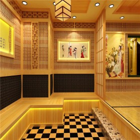 成都電氣石汗蒸房裝修 汗蒸會所裝修 款式齊全 材料環(huán)保