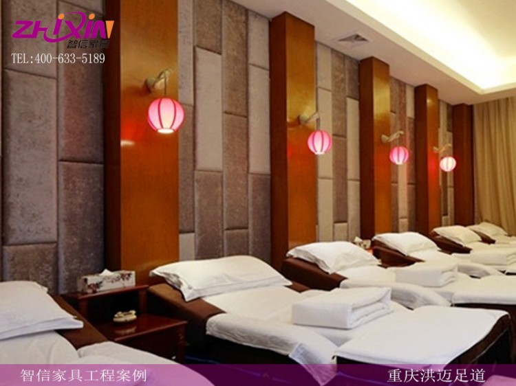 重慶地區(qū),洪邁足道，重慶哪里I洗腳床買,重慶足療床哪里有,重慶足浴家具廠家,足浴炕幾,智信家具 (8)