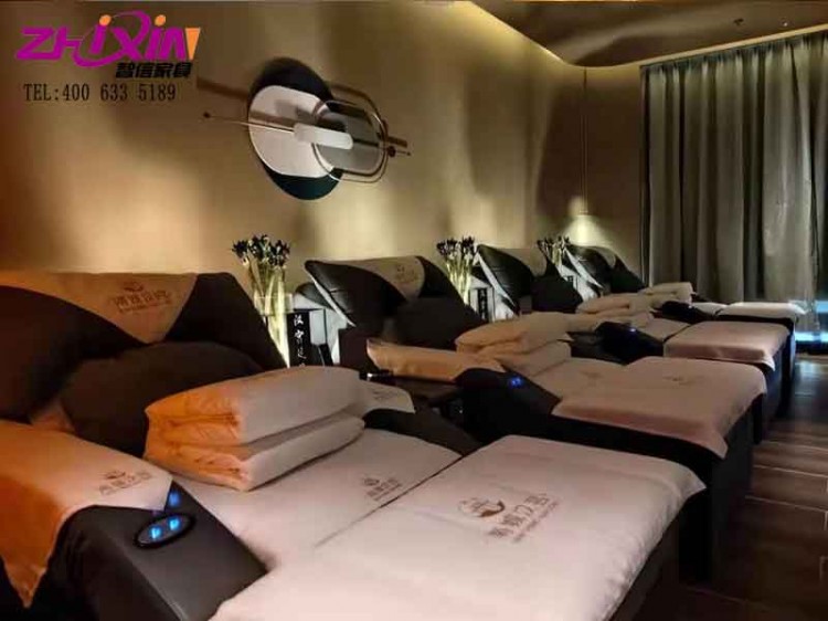 足浴沙發(fā)足浴炕床電動洗腳沙發(fā)床足療沙發(fā)洗腳床智信家具廠家批發(fā)足療沙發(fā)價格哪里有足浴炕床市場2