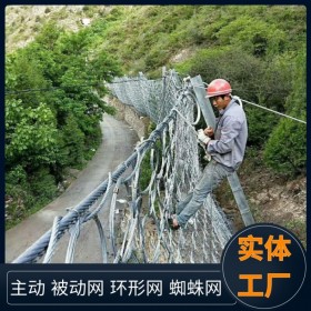 山體滑坡防護(hù)網(wǎng)  sns被動(dòng)邊坡防護(hù)網(wǎng)   卓源金屬絲網(wǎng)制品